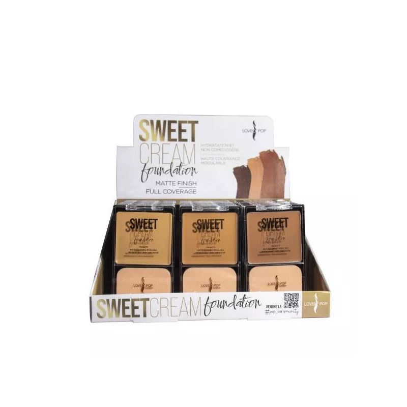 COLLECTION DE BISCUITS FONDANT CRÈME SUCRÉE LOVELY POP