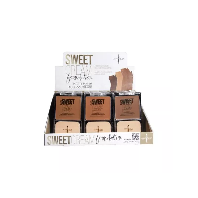 COLLECTION TOFFEE DE FOND DE CRÈME SUCRÉE LOVELY POP