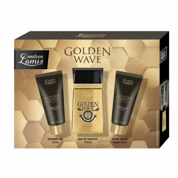COFFRET GOLDEN WAVE MEN CREATION LAMIS