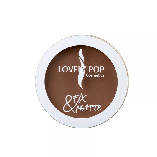 POUDRE COMPACTE MATIFIANTE LOVELY POP FIX n°12
