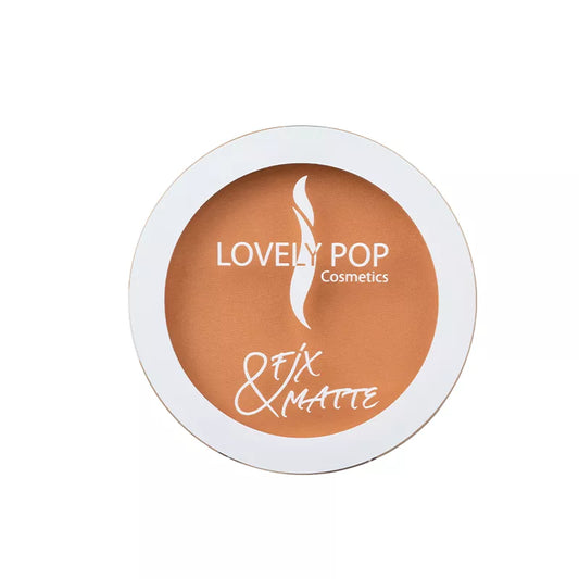 POUDRE COMPACTE MATIFIANTE LOVELY POP FIX n°7